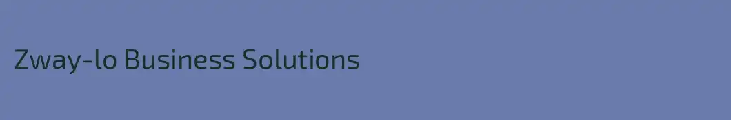 Zway-lo Business Solutions